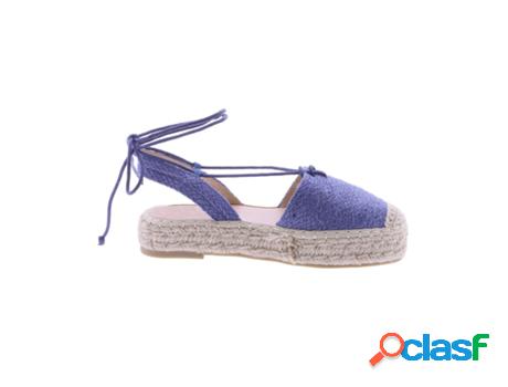 Alpargatas FOR TIME Mujer (36 - Azul)