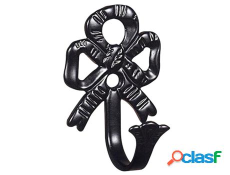 Alzapaños forja lazo negro juego 2 piezas