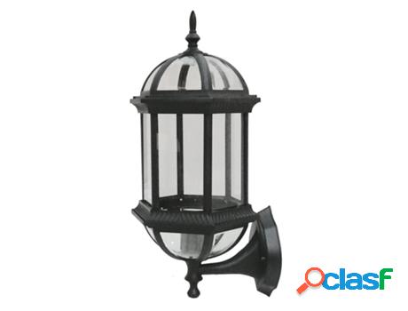 Aplique aluminio s505b negro
