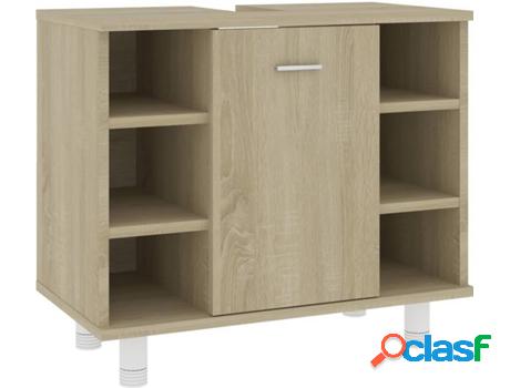 Armario VIDAXL (Marrón - Madera Aglomerada - 60x32x53.5 cm)