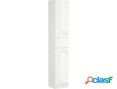 Armario de Baño KLEANKIN 834-460 30x28x170 cm Blanco