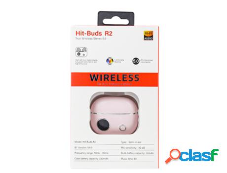 Auriculares Wireless S/ Fio Para Telemóveis, Hi-Fi R2