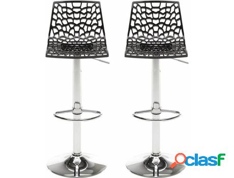 Banco VENTA-UNICA Clark (Negro - Plástico - 104x45x45 cm -