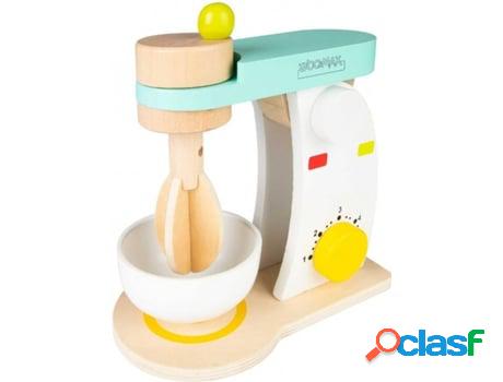 Batidora WOOMAX con accesorios de madera (9,8x17x15,5 cm - 2