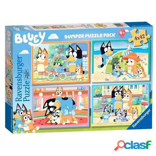 Bluey Puzzle 4x42p Bumper