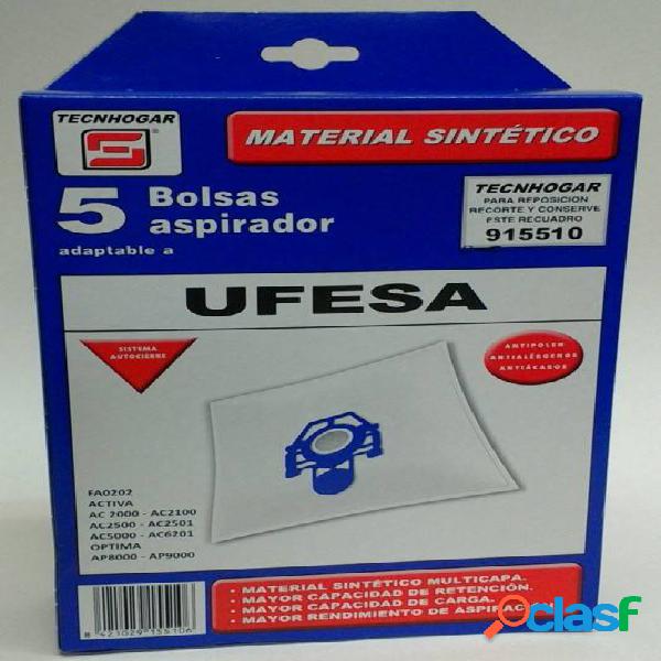 Bolsa Aspirador Sintetico Ufesa/Orbegozo Tecnhogar