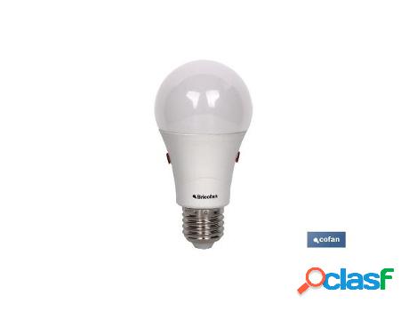 Bombilla clasic sensor luz e27 9.5w 806lm 4000k