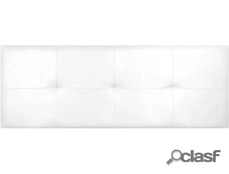 Cabecero de Cama IMPERIAL RELAX Tapizada Cuadros (Blanco -