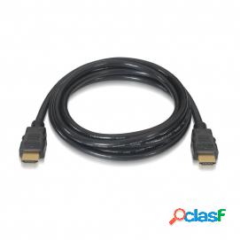 Cable Hdmi V2.0 4k@60hz 18gbps, A/m-a/m, Negro, 2