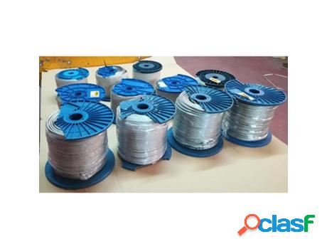 Cable acero 6 mm (carrete roto) rollo 100 m