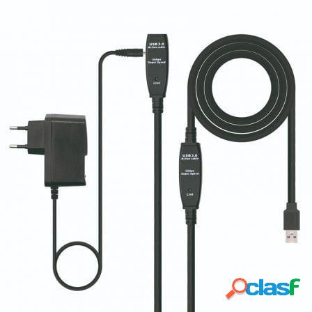 Cable alargador usb 3.0 nanocable 10.01.0312/ usb macho -