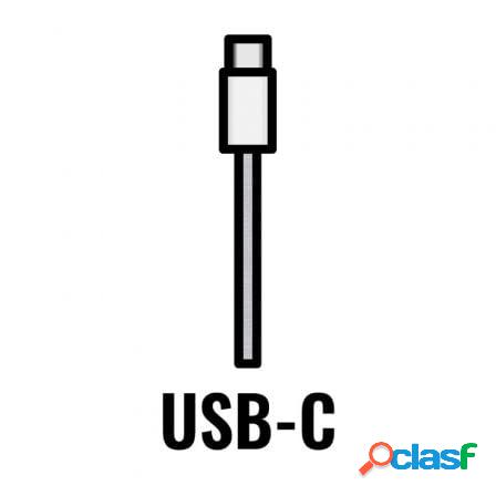 Cable de carga apple usb-c de conector usb tipo-c a usb