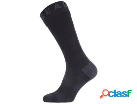 Calcetines SEALSKINZ Calcetine Impermeable Hydro Gri Negro
