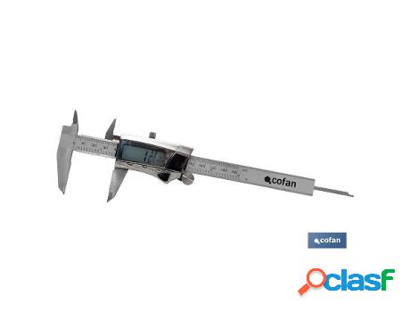 Calibre digital inox 0-160