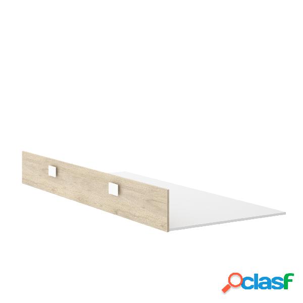 Cama Arrastre Inferior Dekit Dina Natural y Blanco
