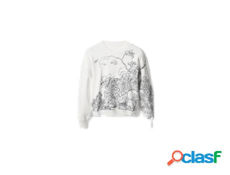 Camiseta DESIGUAL Mujer (Multicolor - S)