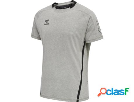 Camiseta HUMMEL Unisexo (Multicolor - S)