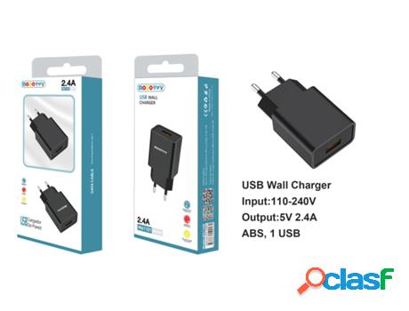 Cargador De Entrada Usb 2.0 MODORWY Ma1101 (Negro)