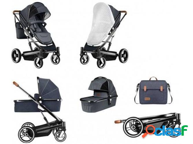 Carrito de Bebé Individual LIONELO 2 In 1 Com Alcofa