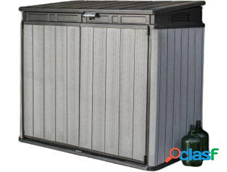 Caseta para Exterior KETER (Gris - Plástico - 141x82x123.5
