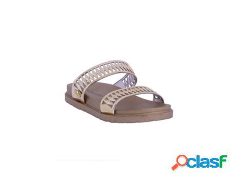 Chanclas DON ALGODON Mujer (37 - Dorado)