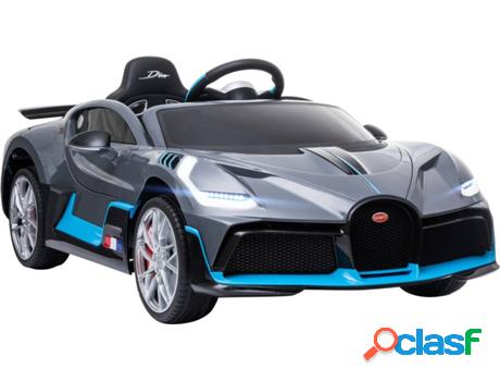 Coche Eléctrico HOMCOM 370-238v90gy (Polypropylene - Gris -