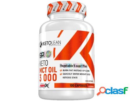 Complemento Alimentar AMIX Ketolean Keto Mct Oil 3000 Mg 100