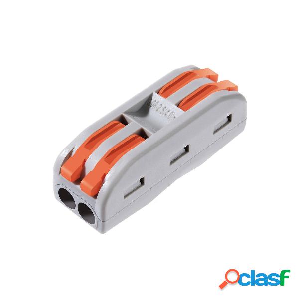 Conector rápido wago doble para 2 cables 008-25mm2