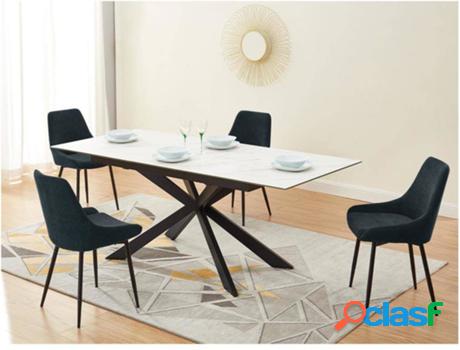 Conjunto de Comedor VENTE UNIQUE Albina e Masurie (Tejido,
