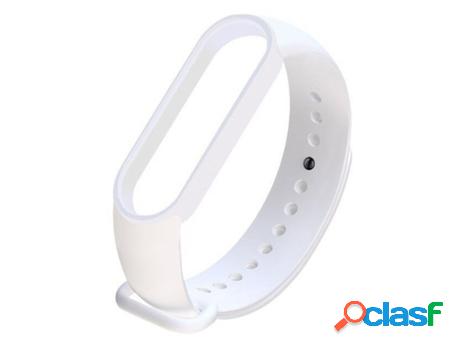 Correa De Silicona Compatible Con Mi Band 7 SKYHE (Blanco)