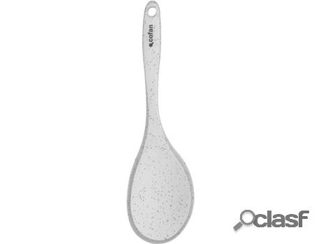 Cuchara De Cocina De Silicona Blanca Modelo Bach 30 Cm