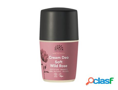 Desodorantes URTEKRAM Roll-On con Rosa Selvaje (50 ml)