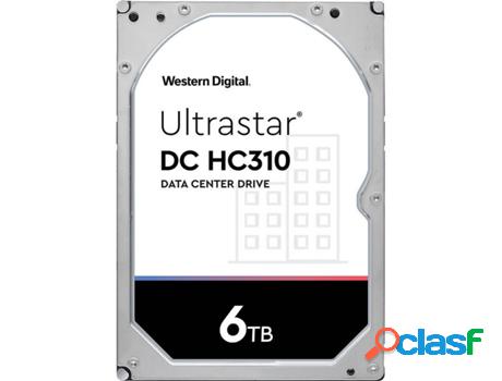 Disco Interno HDD WESTERN DIGITAL Ultrastar DC HC310 (6 TB -