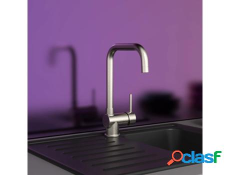EISL Grifo mezclador de lavabo FUTURA acero inoxidable