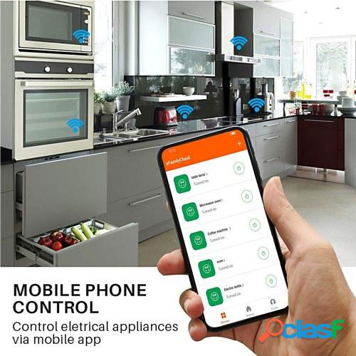 Enchufe inteligente WiFi universal Compatible con Alexa