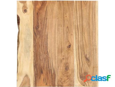 Encimera para Armario de WC VIDAXL (Marrón - Madera -