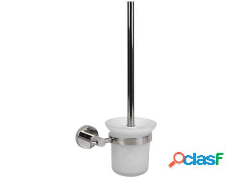 Escobillero Inodoro Modelo Lagoa Inox 304 Brillo