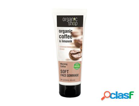 Exfoliante Facial ORGANIC SHOP Peeling Suave con Café (75