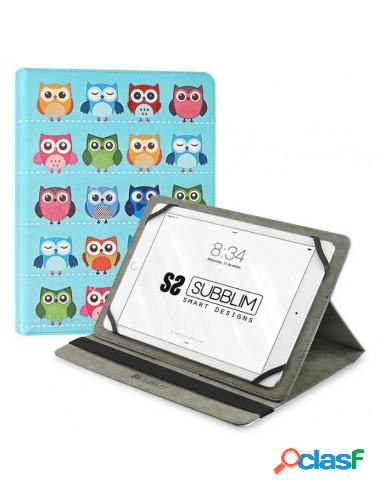 FUNDA TABLET SUBBLIM TRENDY CASE 10.1 OWLS