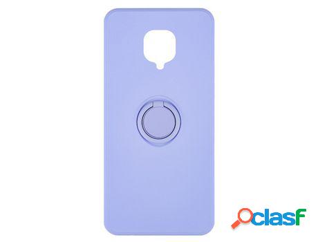 Funda ACCETEL para Xiaomi Redmi Note 9 Pro Gel O-Ring Morado