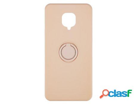 Funda ACCETEL para Xiaomi Redmi Note 9 Pro Gel O-Ring Rosa