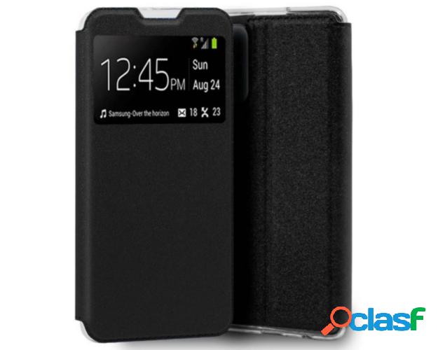 Funda Libro Soporte con Ventana para Xiaomi POCO C40 color