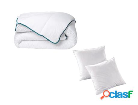 Funda Nórdica DREAMEA (Tela - Blanco - 240x220 cm)