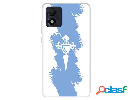 Funda Para Alcatel 1B 2022 Del Rc Celta Escudo Trazo Azul -