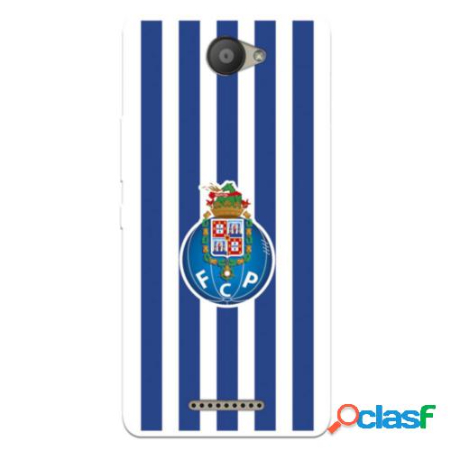 Funda Para Bq Aquaris U Del Fútbol Club Oporto Escudo Rayas