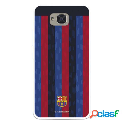 Funda Para Bq Aquaris U2 Del Fc Barcelona Fondo Rayas