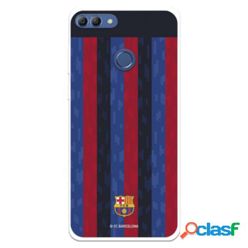 Funda Para Huawei Y9 2019 Del Fc Barcelona Fondo Rayas
