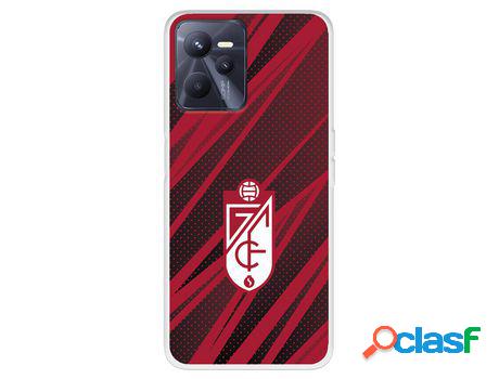 Funda Para Realme C35 Del Escudo - Líneas Rojas Y Negras -