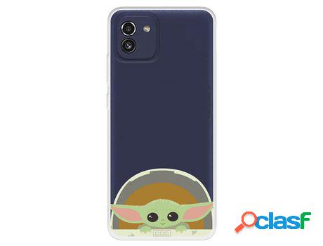Funda Para Samsung Galaxy A03 Oficial De Star Wars Baby Yoda