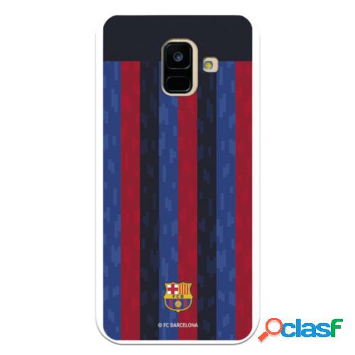 Funda Para Samsung Galaxy A6 2018 Del Fc Barcelona Fondo
